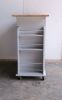 ACME Tullarick Kitchen Cart, Natural & Gray YF