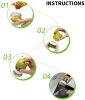 New Creative Soap Dispenser,Liquid Soap Brush For Dish Pot Pan Sink Cleaning With Non-Slip Tray