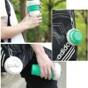 New Silicone Collapsible Travel Cup - Folding Camping Cup with Lids - Expandable&Portable