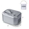 1.1 QT Ice Cream Maker Automatic Frozen Dessert Machine with Spoon