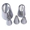 5 pc/set Of Chrysanthemum Nozzle Set Pastry Nozzles Mouth Kitchen Tips Gadget Baking Accessories