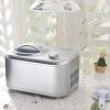 1.1 QT Ice Cream Maker Automatic Frozen Dessert Machine with Spoon