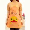 Cartoon Animal Waterproof Apron Kitchen Restaurant Cooking Bib Aprons Sleeveless Anti-oil Aprons
