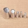 5 pc/set Of Chrysanthemum Nozzle Set Pastry Nozzles Mouth Kitchen Tips Gadget Baking Accessories